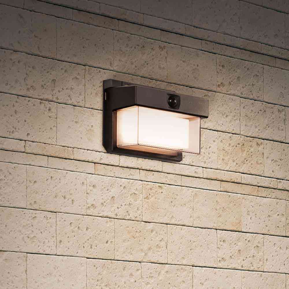 ELPA Double Structure Wall Light Small Solar ESL-KN200SL