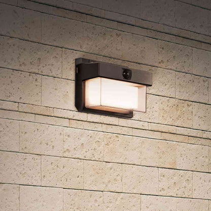 ELPA Double Structure Wall Light Small Solar ESL-KN200SL