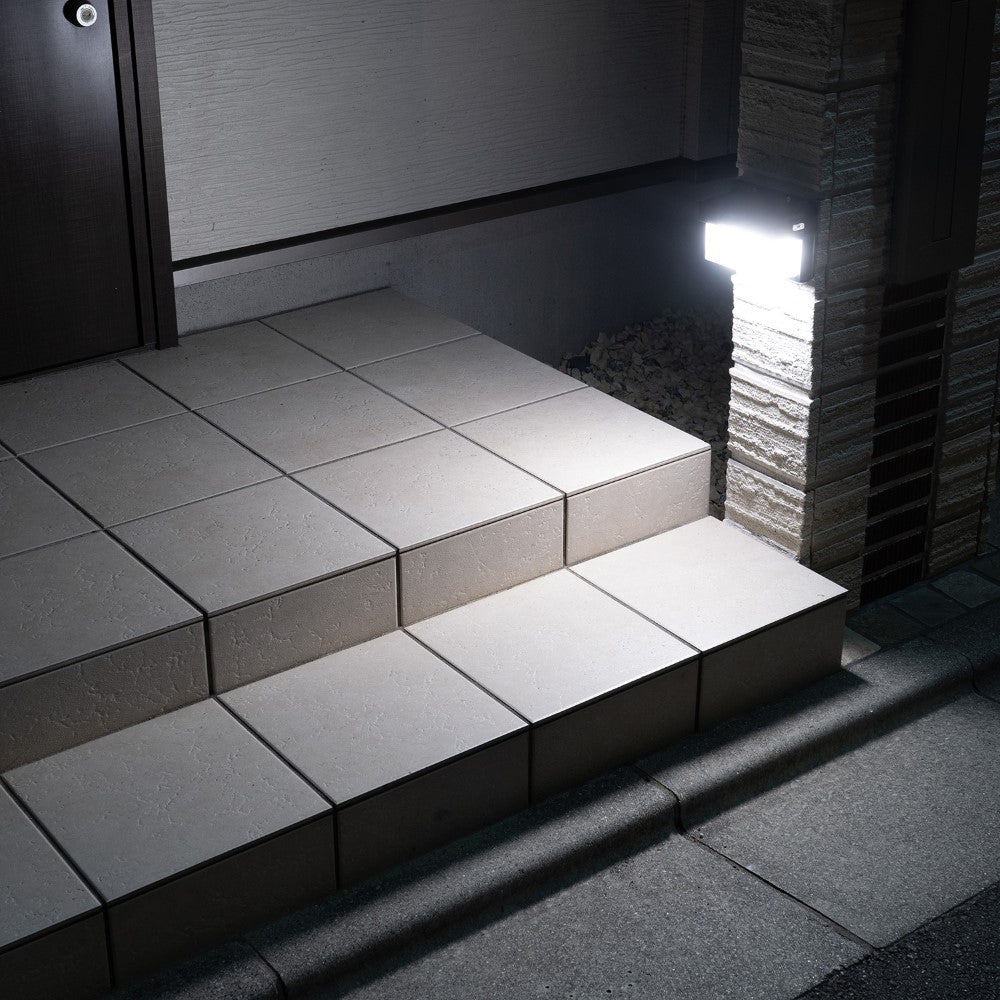 ELPA Double Structure Wall Light Small Solar ESL-KN200SL