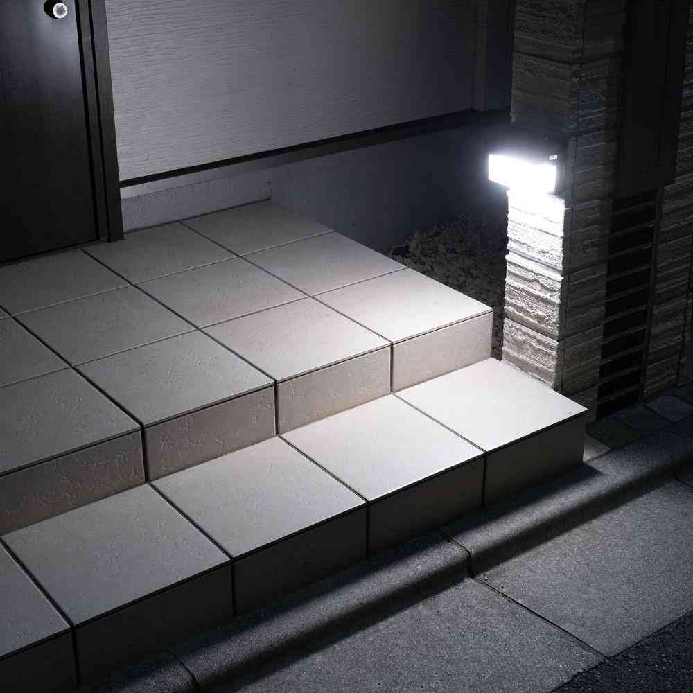 ELPA Double Structure Wall Light Small Solar ESL-KN200SL