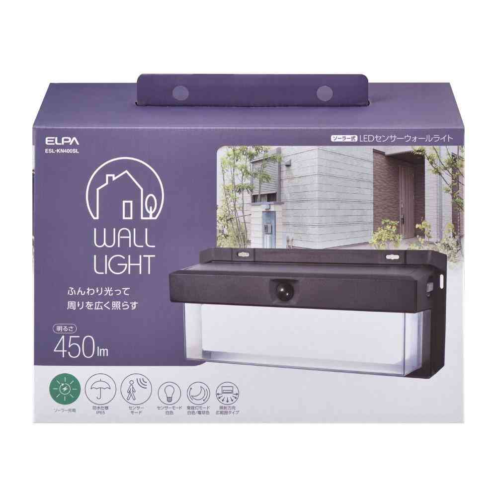 ELPA Double Structure Wall Light Large Solar ESL-KN400SL