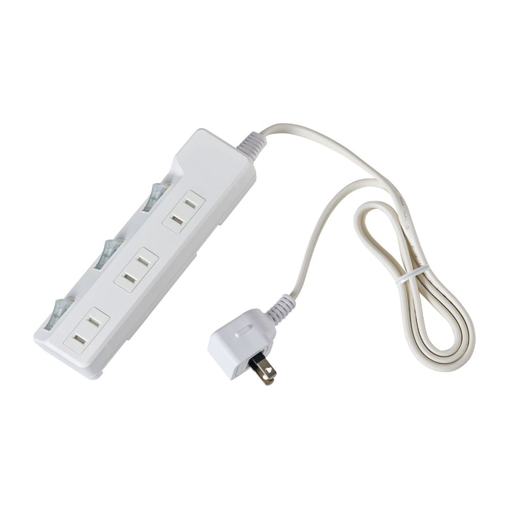 Elpa ELPA Lightning-Proof Switch Tap 3P1M Lightning Guard with LED Indicator WLK-31S (W)