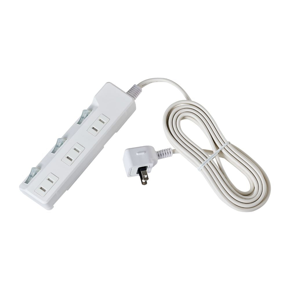 Elpa ELPA Lightning-Proof Switch Tap 3P3M Lightning Guard with LED Indicator WLK-33S (W)