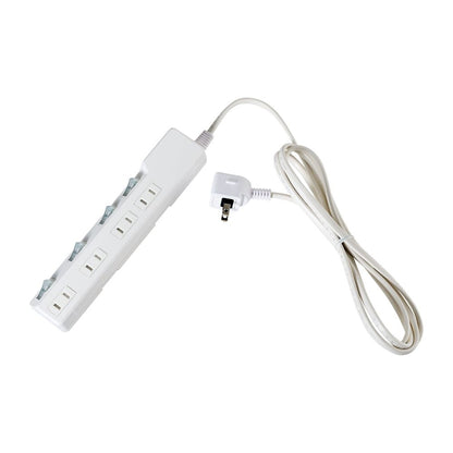 Elpa ELPA Lightning-Proof Switch Tap 4P2M Surge Guard LED Indicator for ON/OFF Energy Saving WLK-42S (W)