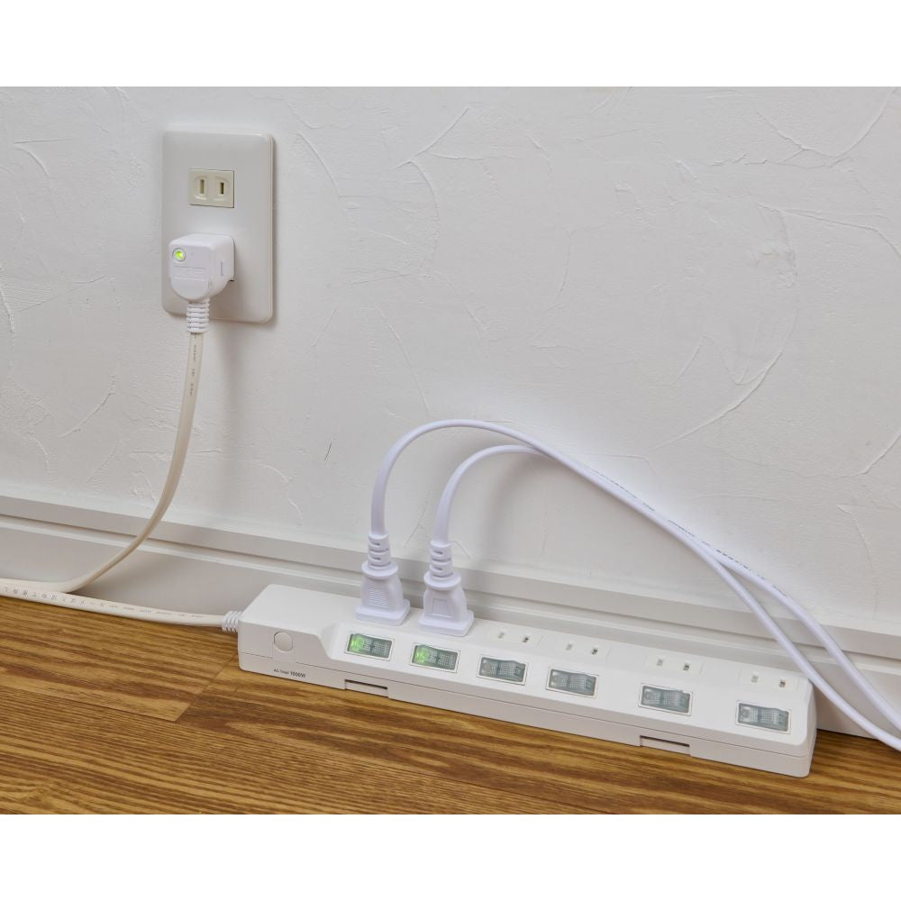 Elpa ELPA Surge Protector 6 Outlets 3M WLK-63S (W)