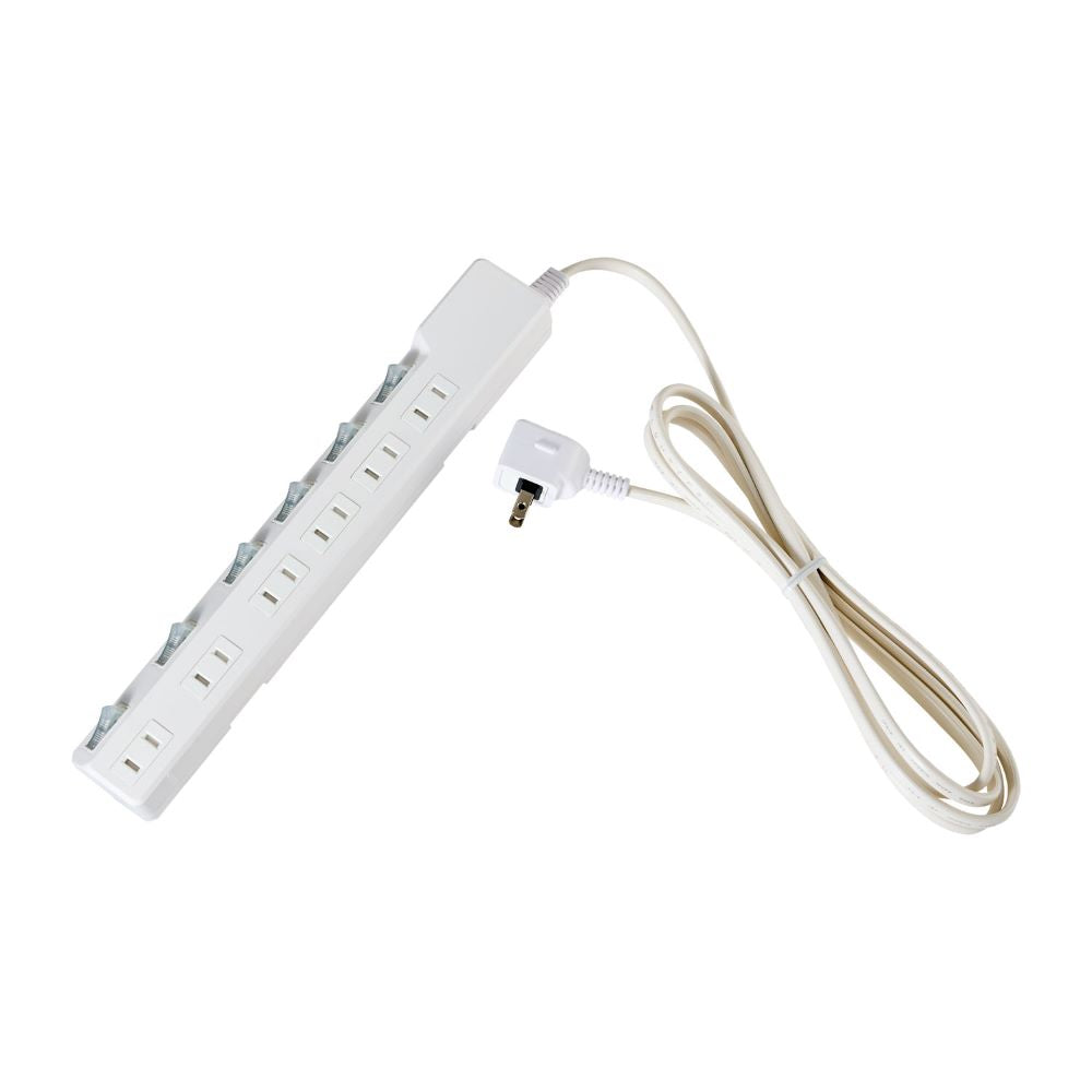 Elpa ELPA Lightning-Proof Switch Tap 6P2M Surge Guard WLK-62B (W)