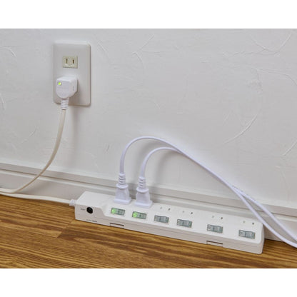 ELPA Surge Protector with Breaker 6-Outlet 5M WLK-65B
