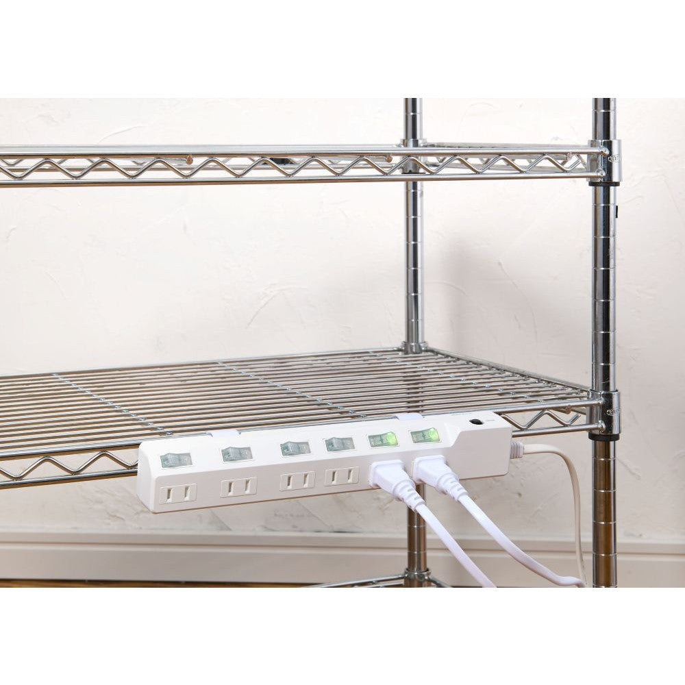 ELPA Surge Protector with Breaker 6-Outlet 5M WLK-65B