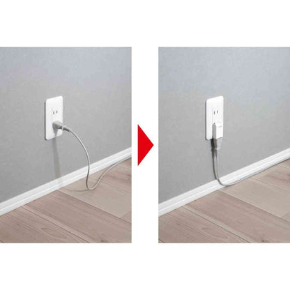 Elpa ELPA Power Tap Swing Adapter White A-380B