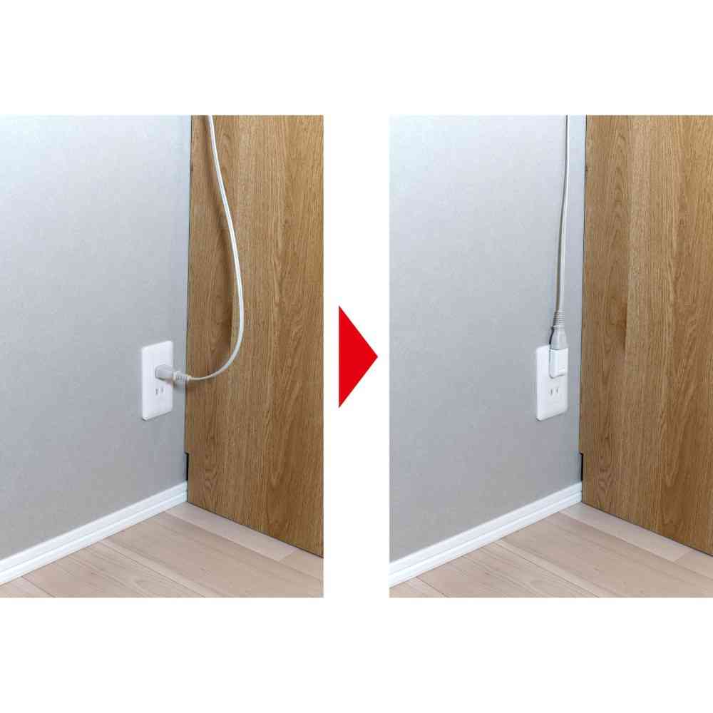 Elpa ELPA Power Tap Swing Adapter White A-380B