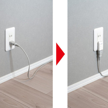 Elpa ELPA Lightning Protection Swing Adapter 125V5A A-380SB (W)