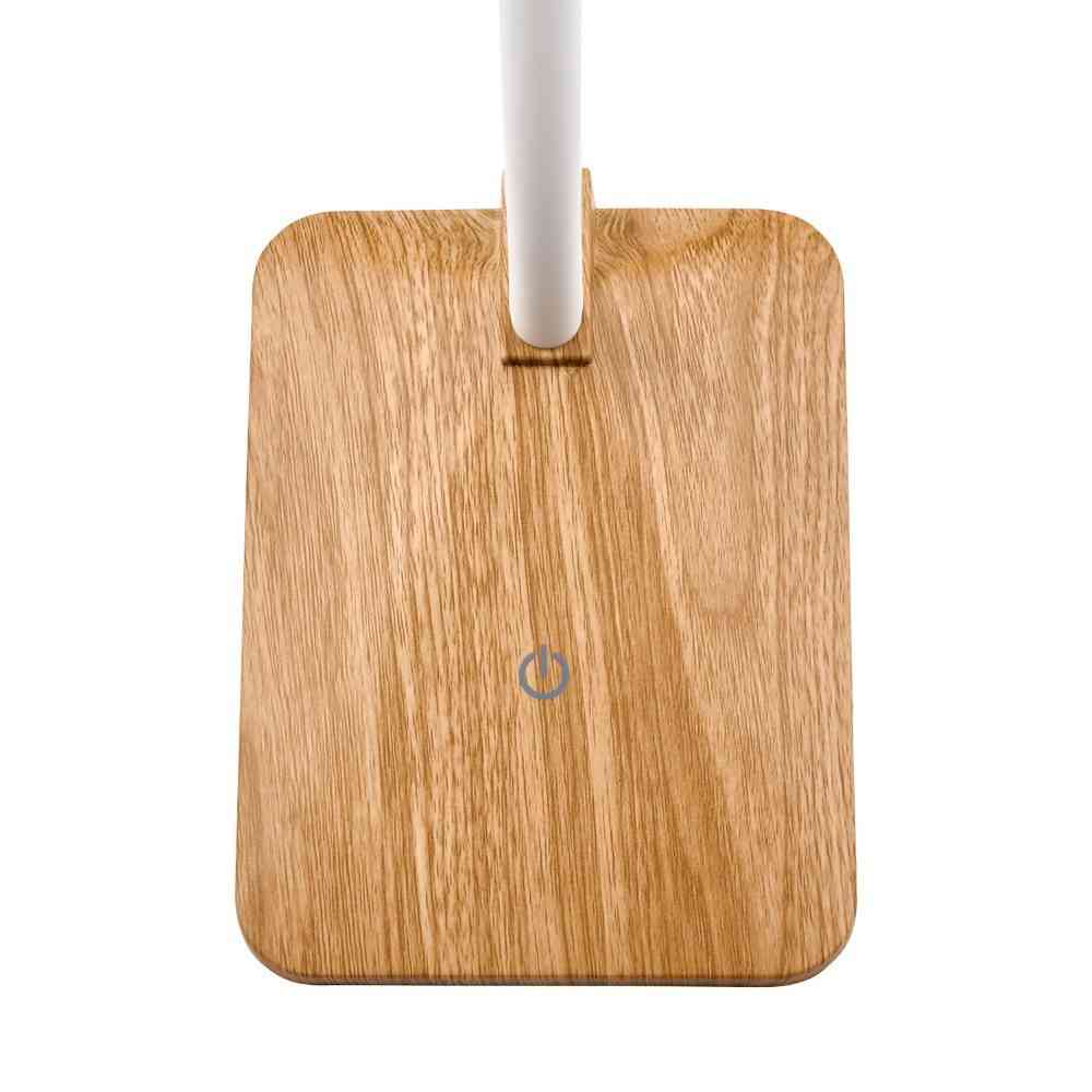 Asahi Denki Elpa LED Desk Light Wood Grain AS-LED12 (WD)