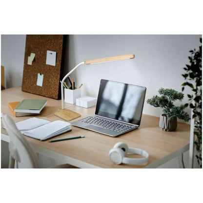 Asahi Denki Elpa LED Desk Light Wood Grain AS-LED12 (WD)