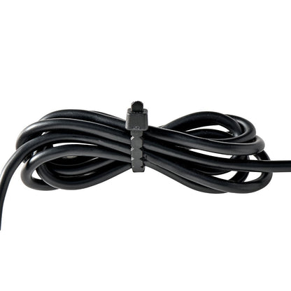 ELPA Hand-Cut Tie Wraps 150mm Weather-Resistant Black KBK-150050 (BK) 50 Pieces