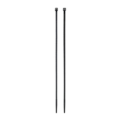 ELPA Hand-Cut Tie Wrap 300mm Weather-Resistant Black KBK-300050 (BK) 50 pcs