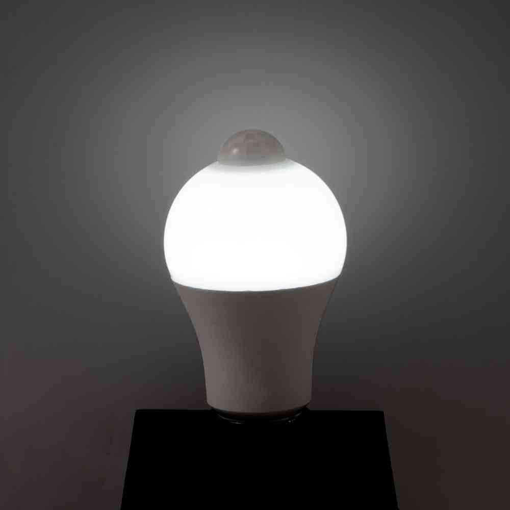 Asahi Denki Elpa Motion Sensor LED Bulb 40W Daylight Equivalent LDA5D-G-G5107PIR
