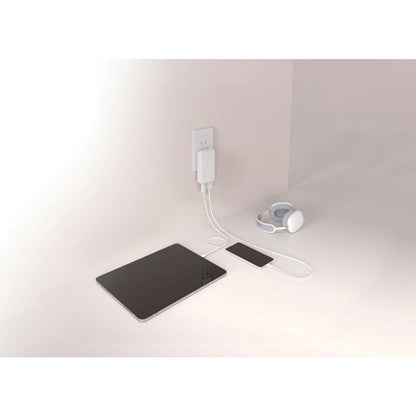 ELPA Flat USB Adapter PD30W UC-23B White
