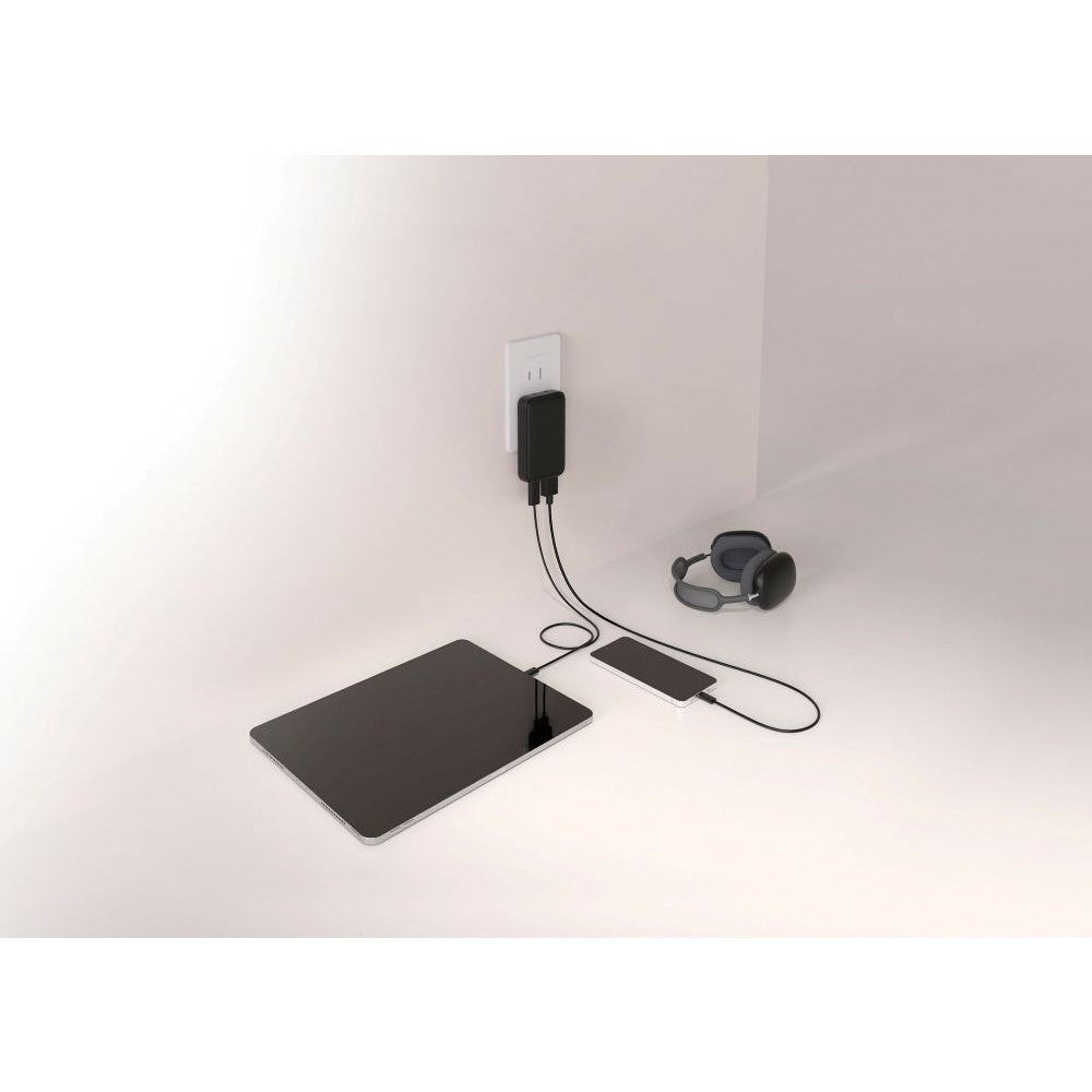 ELPA Flat USB Adapter PD30W UC-23B White