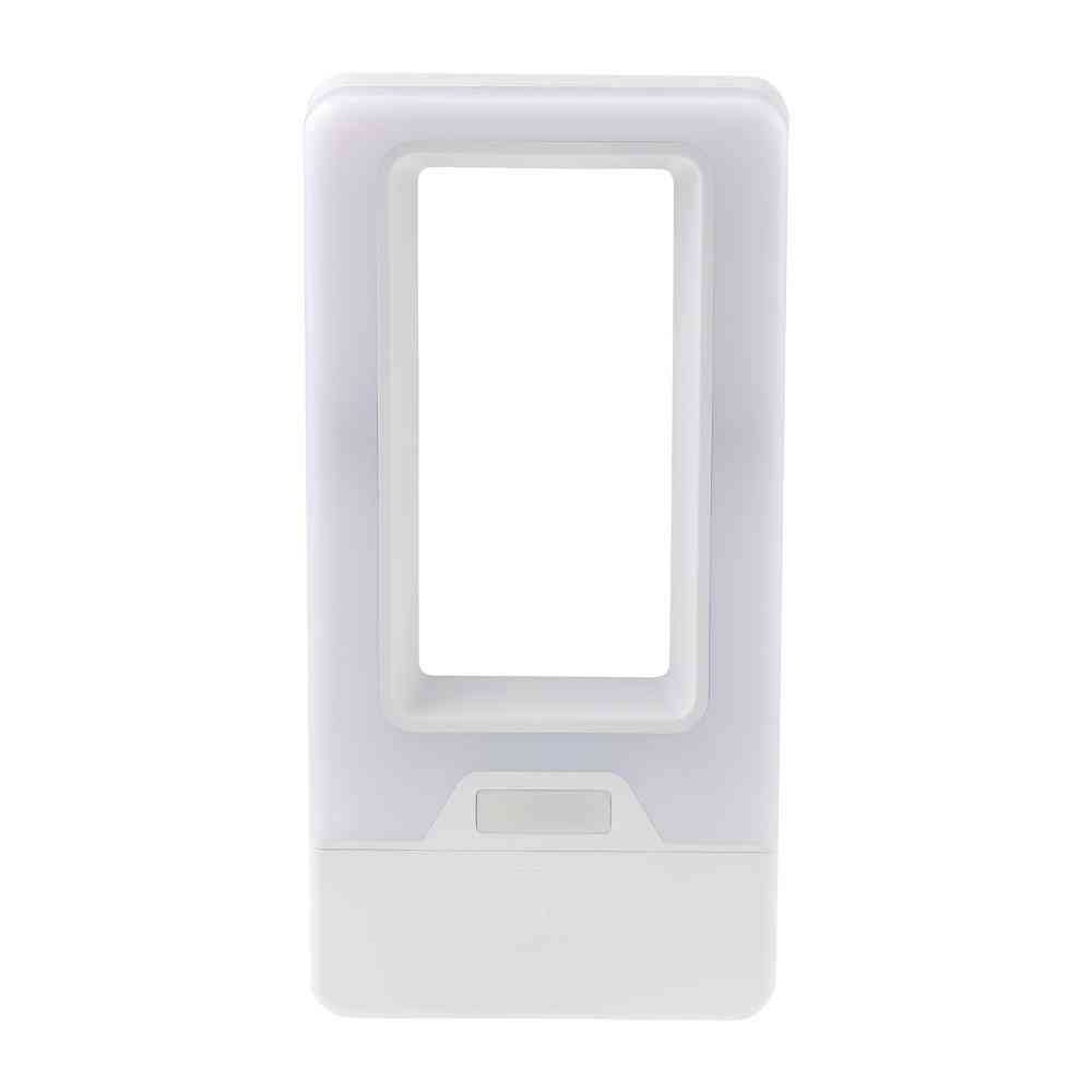 ELPA LED Sensor Light Plate Mount PM-LF008PIR (W)
