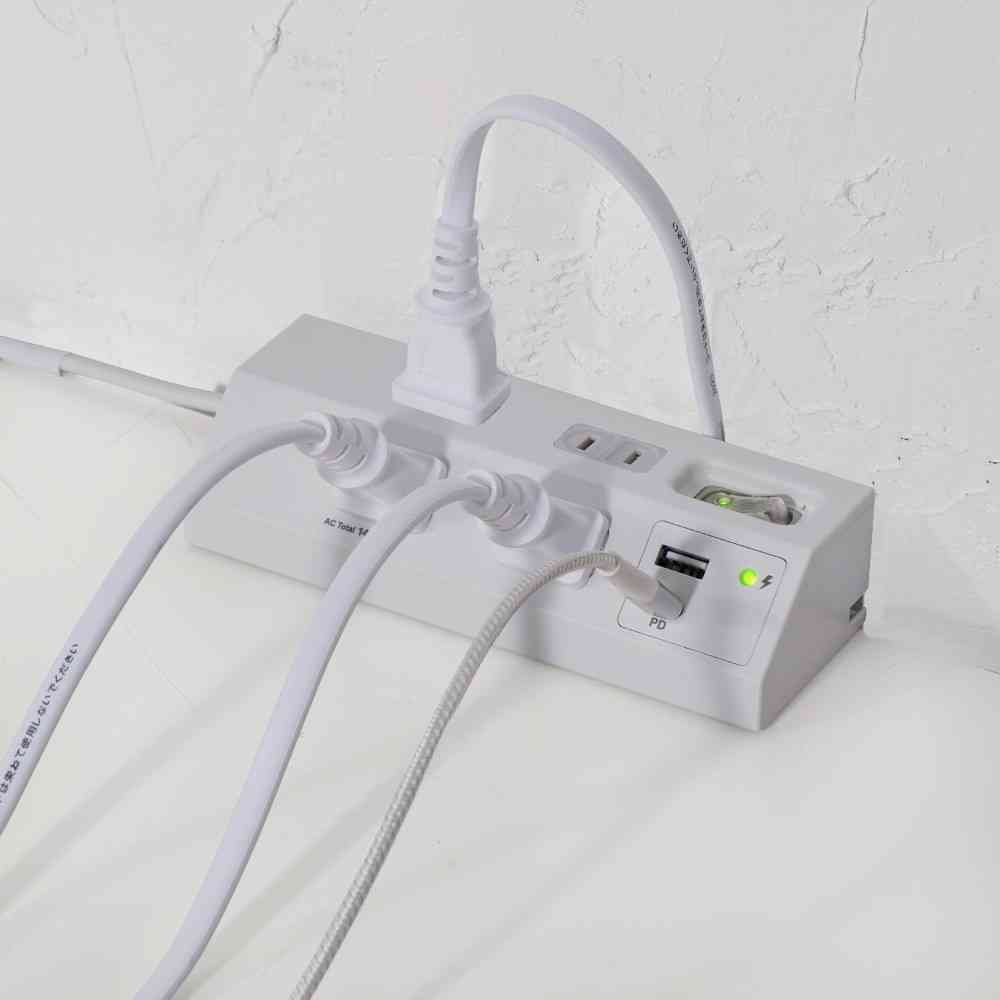 ELPA Desk USB Tap PD20W WLS-DS4222SUC (W)