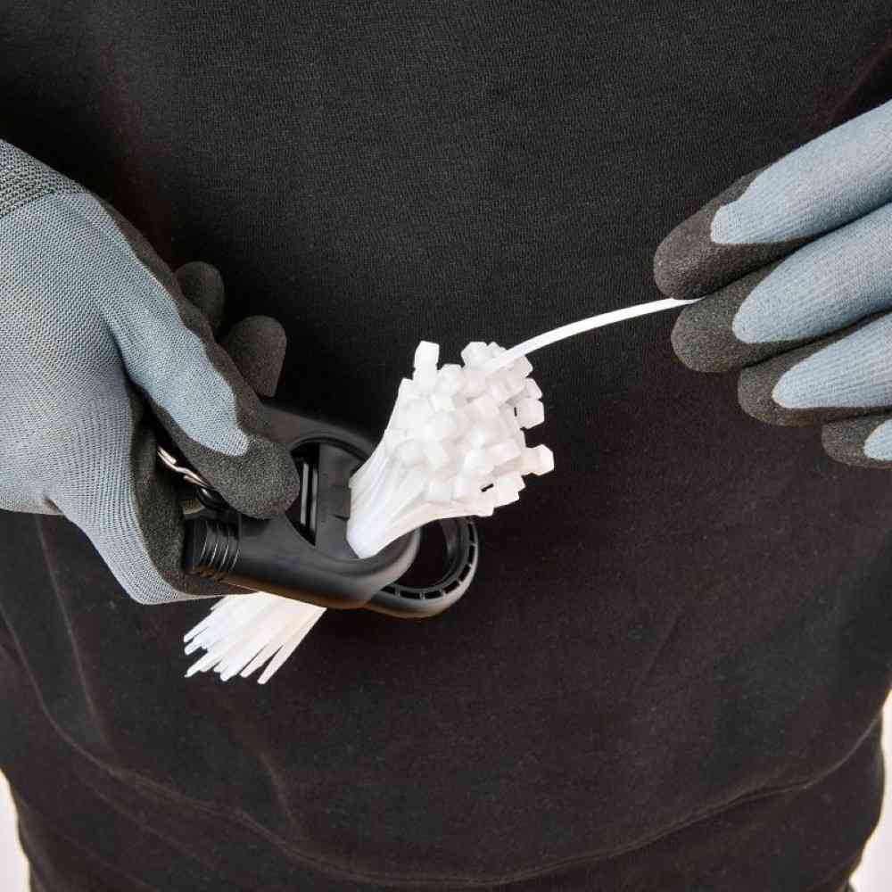 ELPA Cable Tie Holder Black KBH-01 (BK)