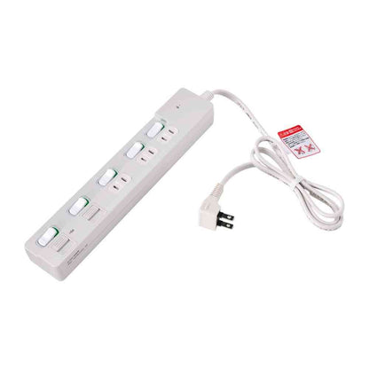 ELPA USB Tap with Switch 1m WLK-3221SUC (W)