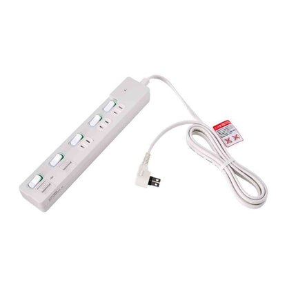 ELPA SW USB Tap 2m WLK-3222SUC (W)