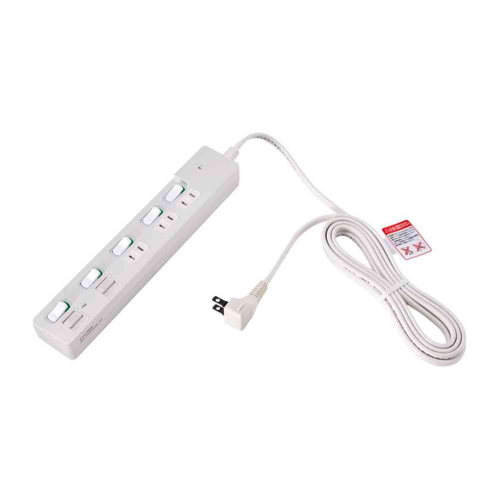 ELPA USB Tap with Switch 3m WLK-3223SUC (W)