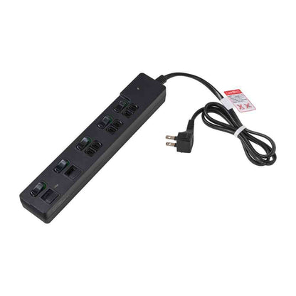 ELPA USB Tap with Switch 1m Black WLK-3221SUC (BK)