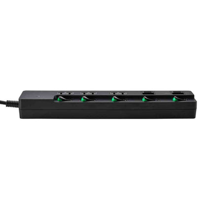 ELPA USB Tap with Switch 3m Black WLK-3223SUC (BK)