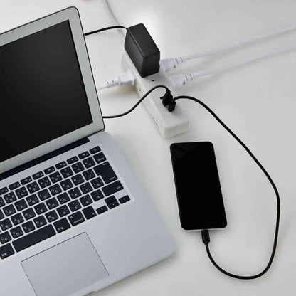 ELPA 6-Outlet USB Tap with Cord WL-6322SUC (W)