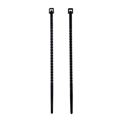 ELPA Hand-Cut Tie Wrap 102mm Weather-Resistant Black KBK-100020 (BK) 20 pcs