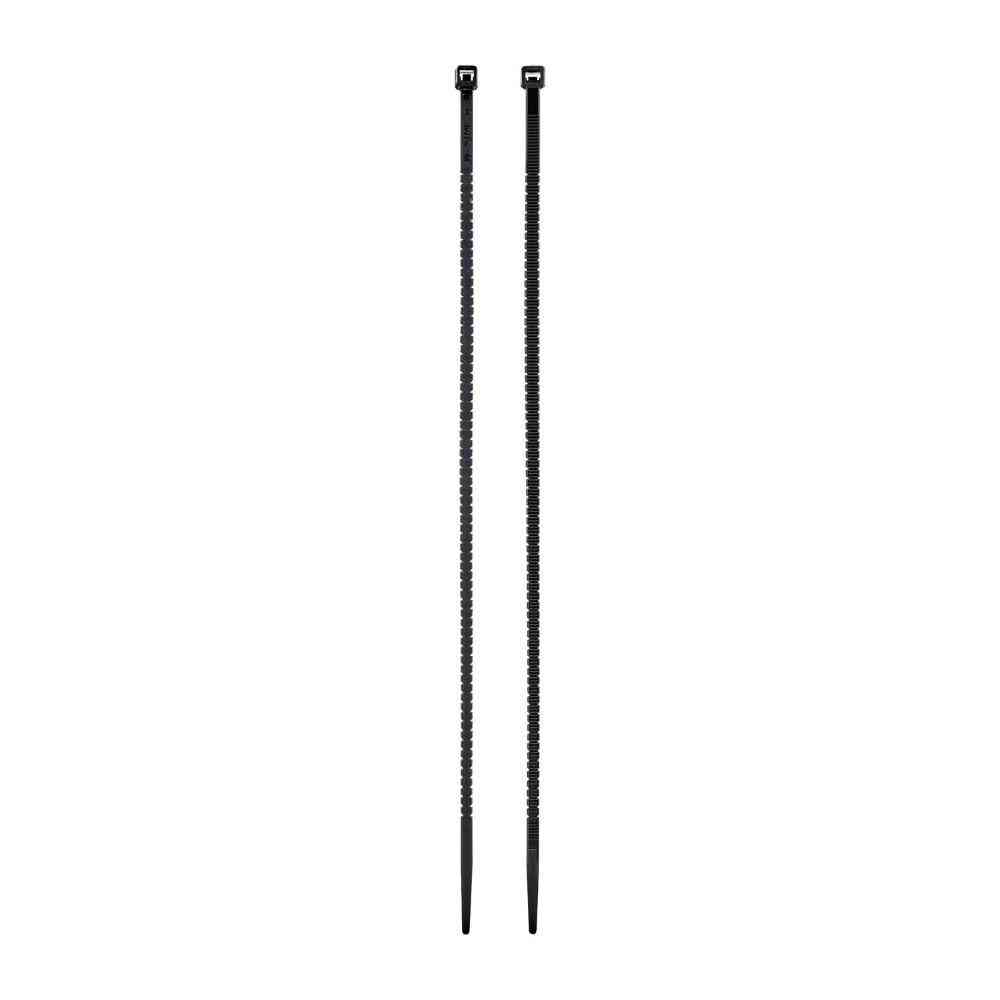 ELPA Hand-Cut Tie Wrap 300mm Weather-Resistant Black KBK-300020 (BK) 20 pcs