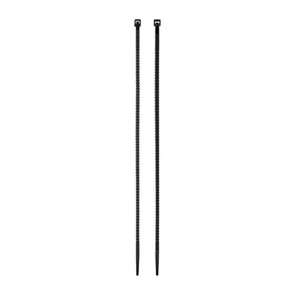 ELPA Hand-Cut Tie Wrap 300mm Weather-Resistant Black KBK-300020 (BK) 20 pcs