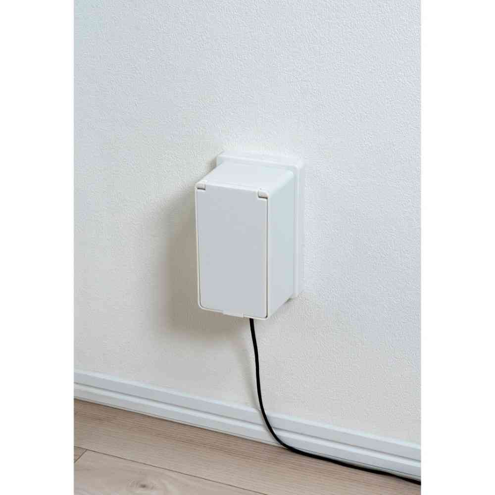 ELPA Extension Outlet Cover 1 Unit AN-C01B (W)