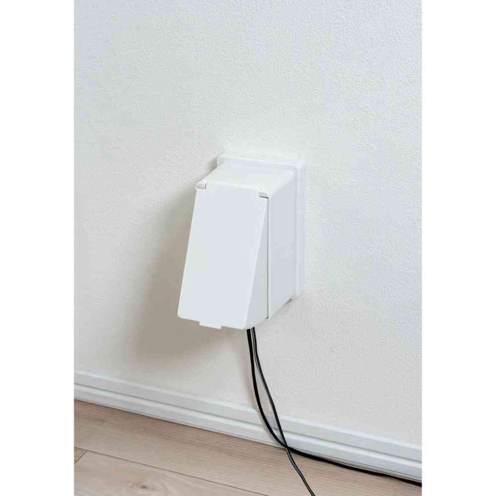 ELPA Extension Outlet Cover 1 Unit AN-C01B (W)