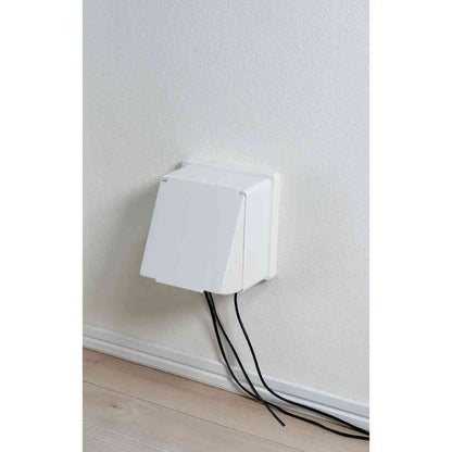ELPA Expansion Socket Cover 2-Unit AN-C02B (W)