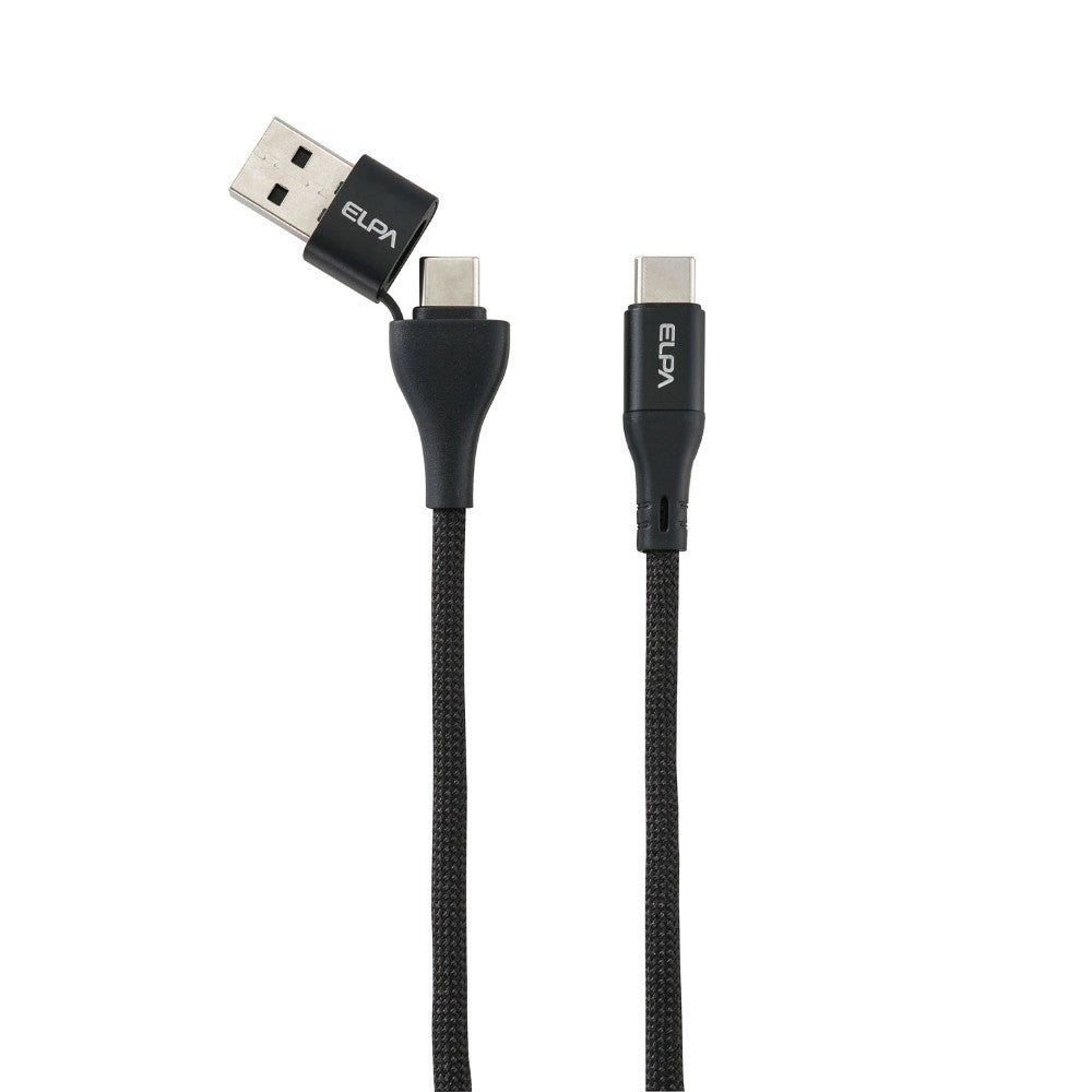 Elpa ELPA Magnetic USB Cable Round A & C to C MCA-ACC1560