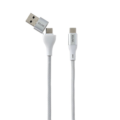 Elpa ELPA Magnetic USB Cable Round A & C to C MCA-ACC1560