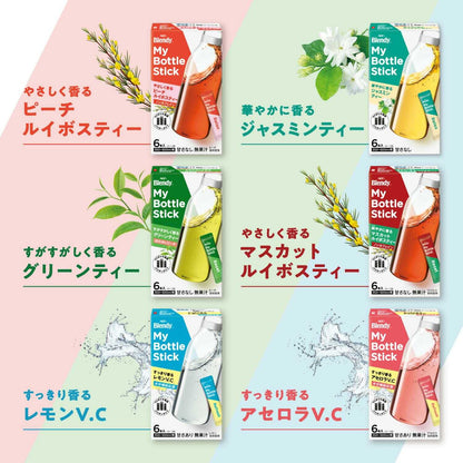 Ajinomoto Blendy(R) My Bottle Stick Gentle Peach Rooibos Tea 3.5g x 6