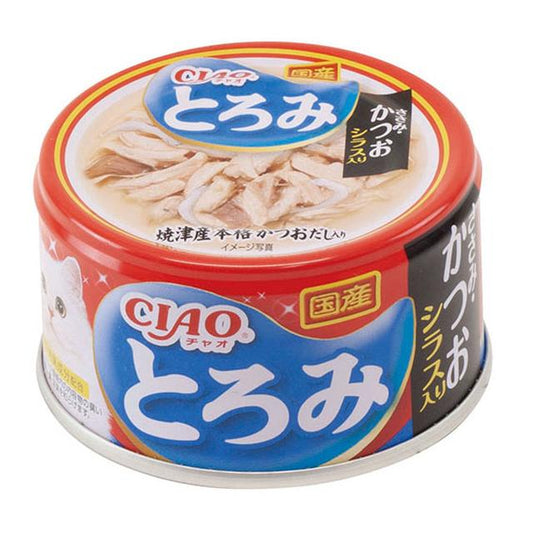 Inaba Chao Toromi Chicken & Bonito with Shirasu 80g