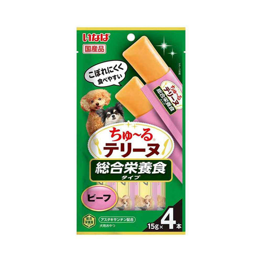 Inaba Pet Food Churu Terrine Complete Nutrition Type Beef 15g×4