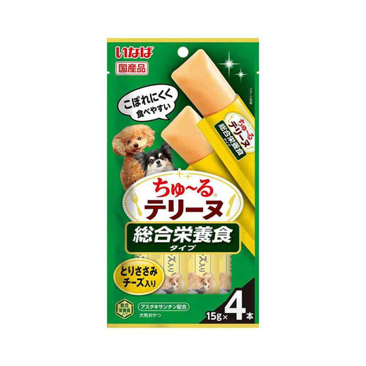 Inaba Pet Food Churu Terrine Complete Nutrition Type Chicken Breast with Cheese 15g×4
