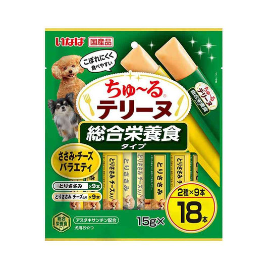 Inaba Pet Food Churu Terrine Complete Nutrition Type Chicken & Cheese Variety 15g×18 Sticks