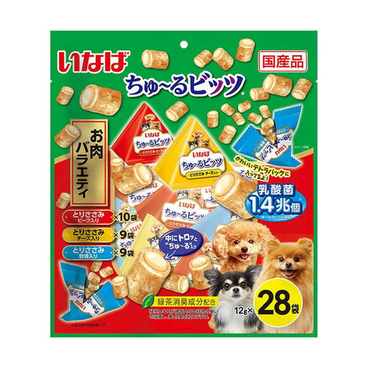 Inaba Churu Bits Meat Variety 12g x 28 Bags