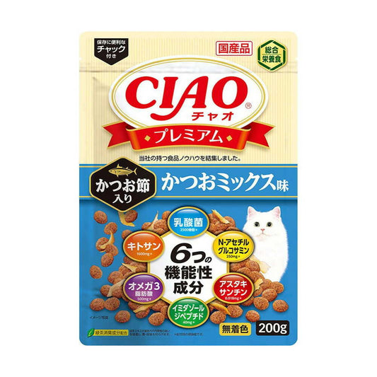 Inaba CIAO Premium Bonito Flakes with Mixed Bonito Flavor 200g