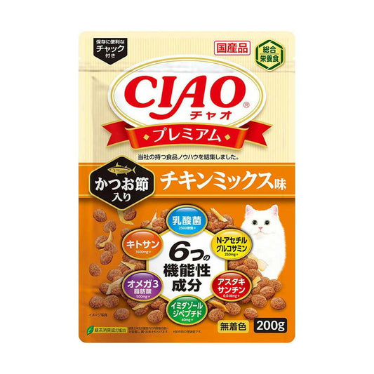 Inaba CIAO Premium Bonito Flakes with Mixed Chicken Flavor 200g