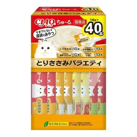 Churu Chicken Breast Variety 14g x 40P