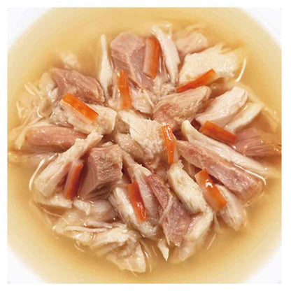 Inaba Pet Food CIAO Thick Sauce Chicken Breast, Tuna with Crab Stick 80g x 3P