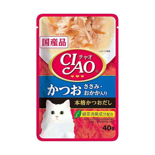 Inaba CIAO Pouch Bonito Flakes 40g